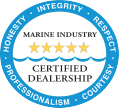 Marine industry certified dealer logo