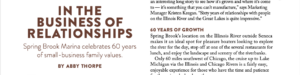 Read more about the article Spring Brook Marina Anniversary Celebrated In Lakeland Magazine