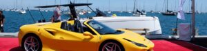 Read more about the article Two Italian Icons Pardo Yachts 38 Ferrari F8 Spider At Chicago Yacht Club