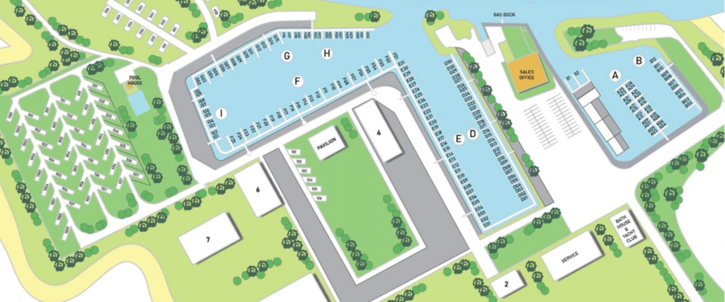Spring Brook Marina boat slips and dockage in Seneca Illinois